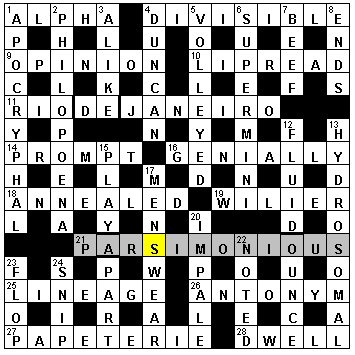 Independent Cryptic Crossword 7,588